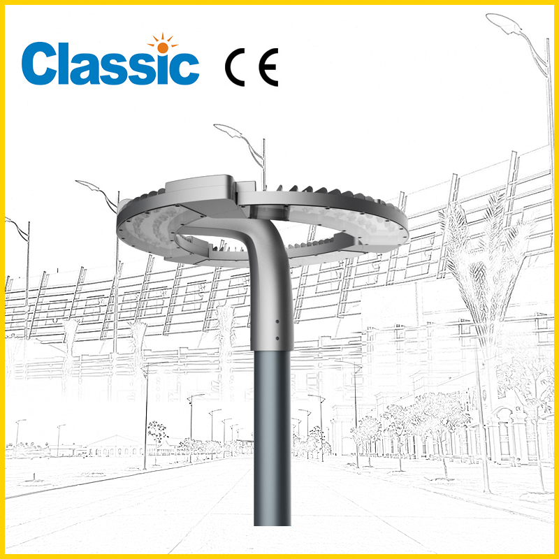 JD-1036D Frost PC 擴散器 60W Led 花園燈
